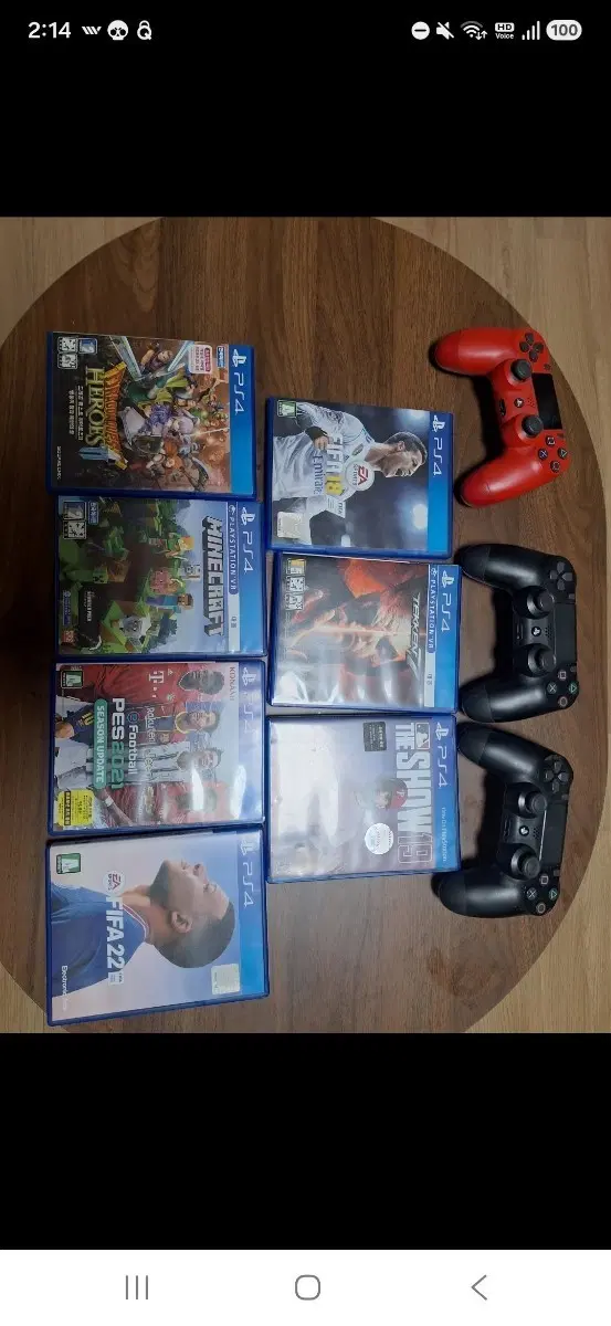 PS4 게임 타이틀 다수 + 듀얼쇼크 컨트롤러 3개