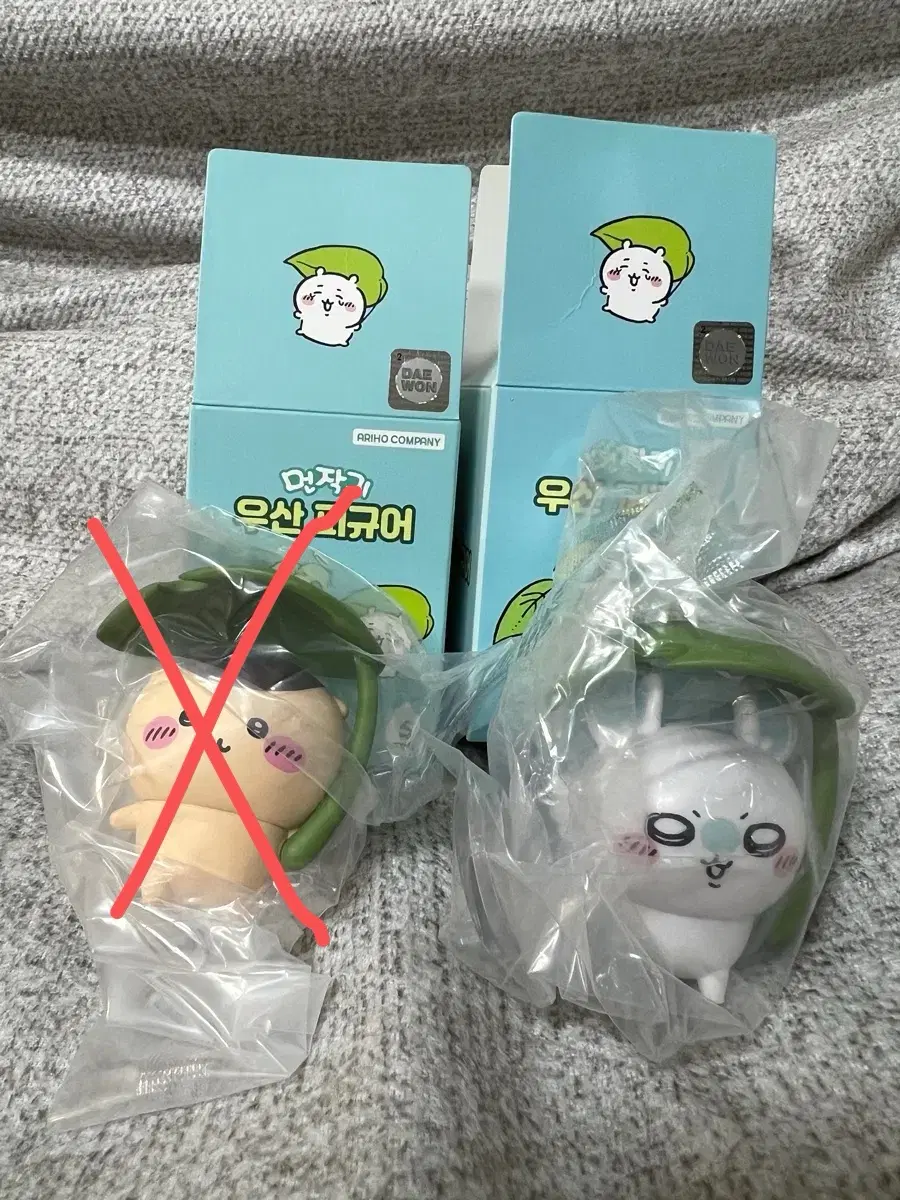 먼작귀 우산 피규어 모몽가 쿠리만쥬