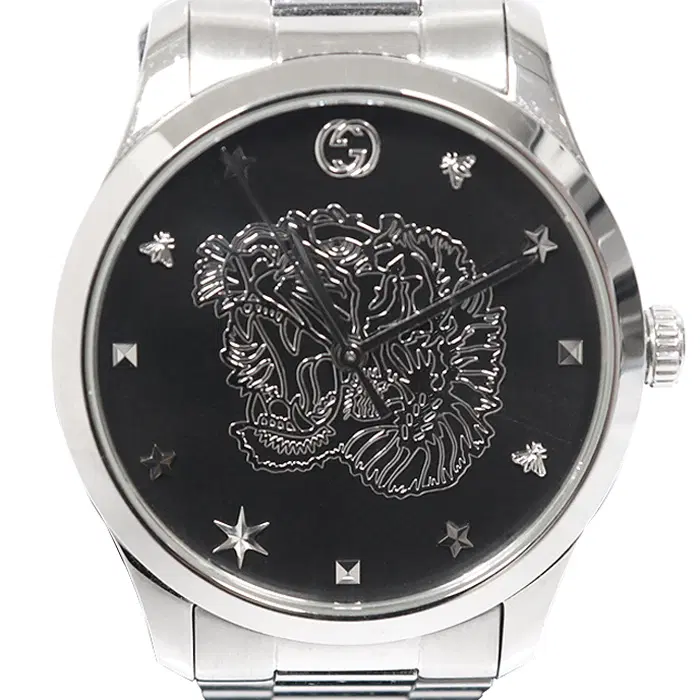 Gucci(구찌) YA1264125 38MM 스틸 쿼츠 G-타임리스 타이거 남여공용시계