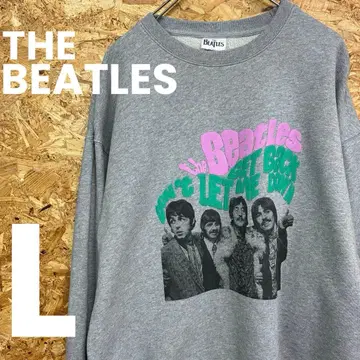 BEATLES 공식 맨투맨 GET BACK DON'T LET - L
