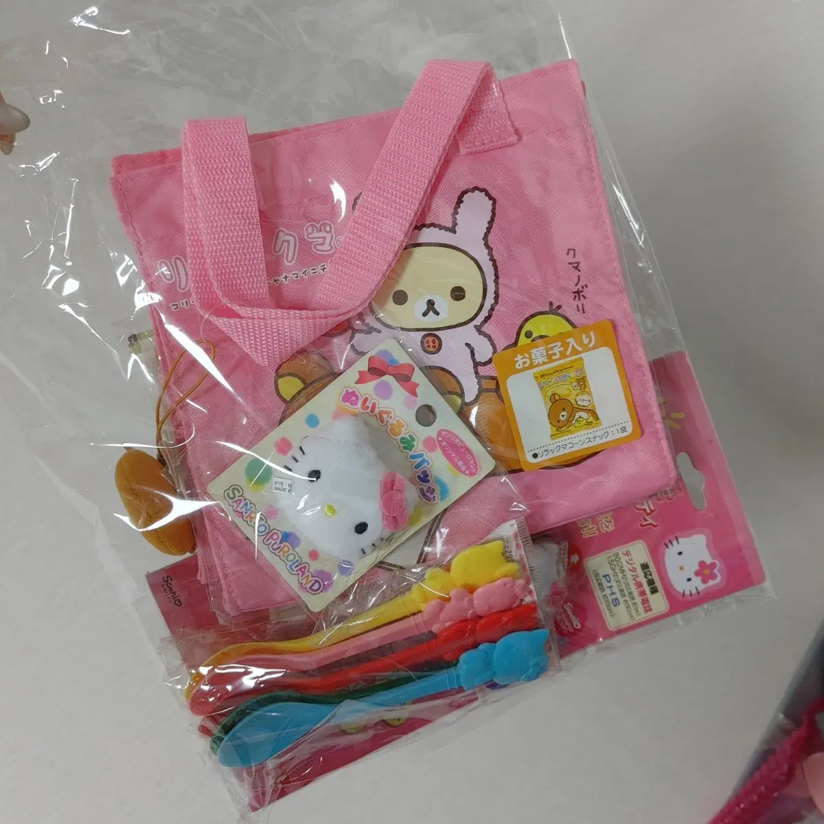 고전 정품 문구 인형 랜덤 세트 리락쿠마 헬로키티 고전키티