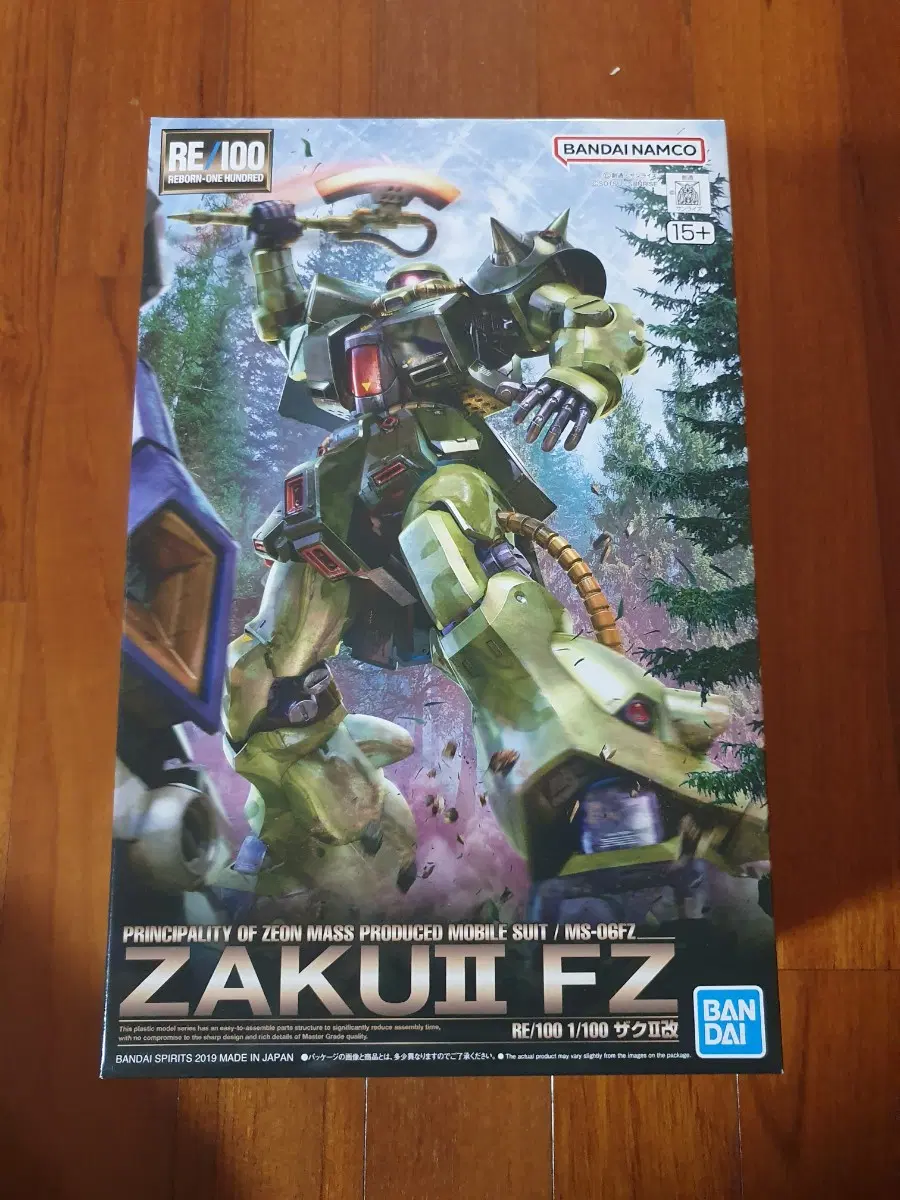 zgl[무료배송]RE/100 자쿠2 FZ 건담 프라모델 팜.(반다이)