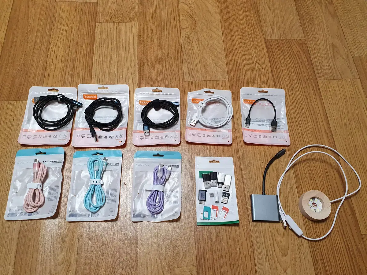 USB 용품 일괄 C to A 케이블/젠더/미러링 허브/투키/유그린/쿨라/toocki/ugreen/kuulaa