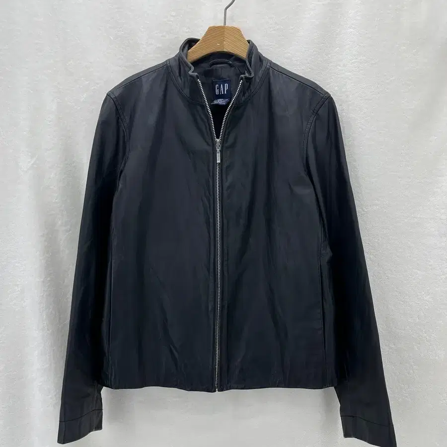 [Gap] 90s 올드갭 재팬 하이넥 싱글 레더자켓