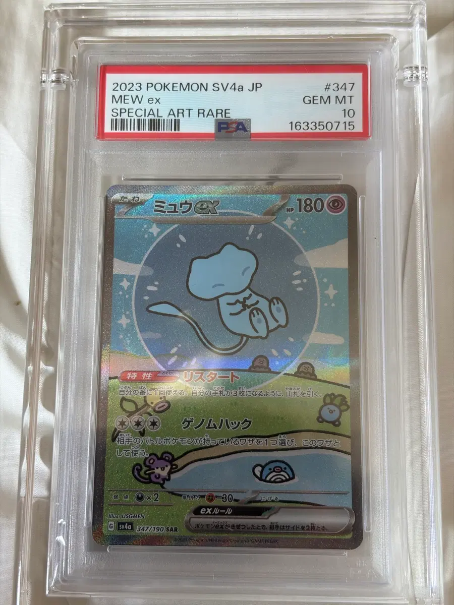 포켓몬카드 버블뮤 PSA 10