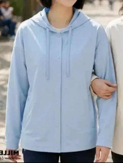 밀레 루나 집업 자켓 바람막이