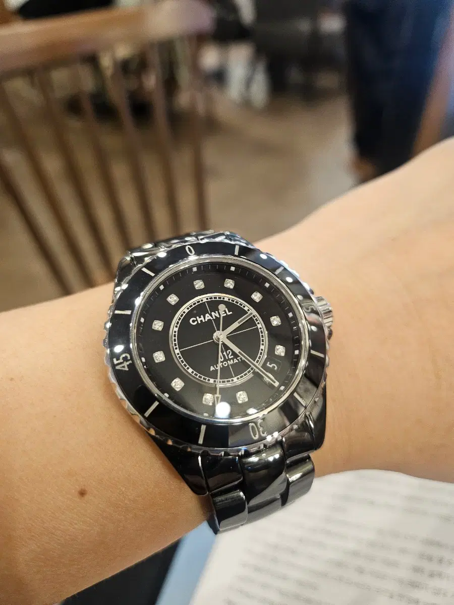 신형샤넬j12칼리버 38mm 다이아