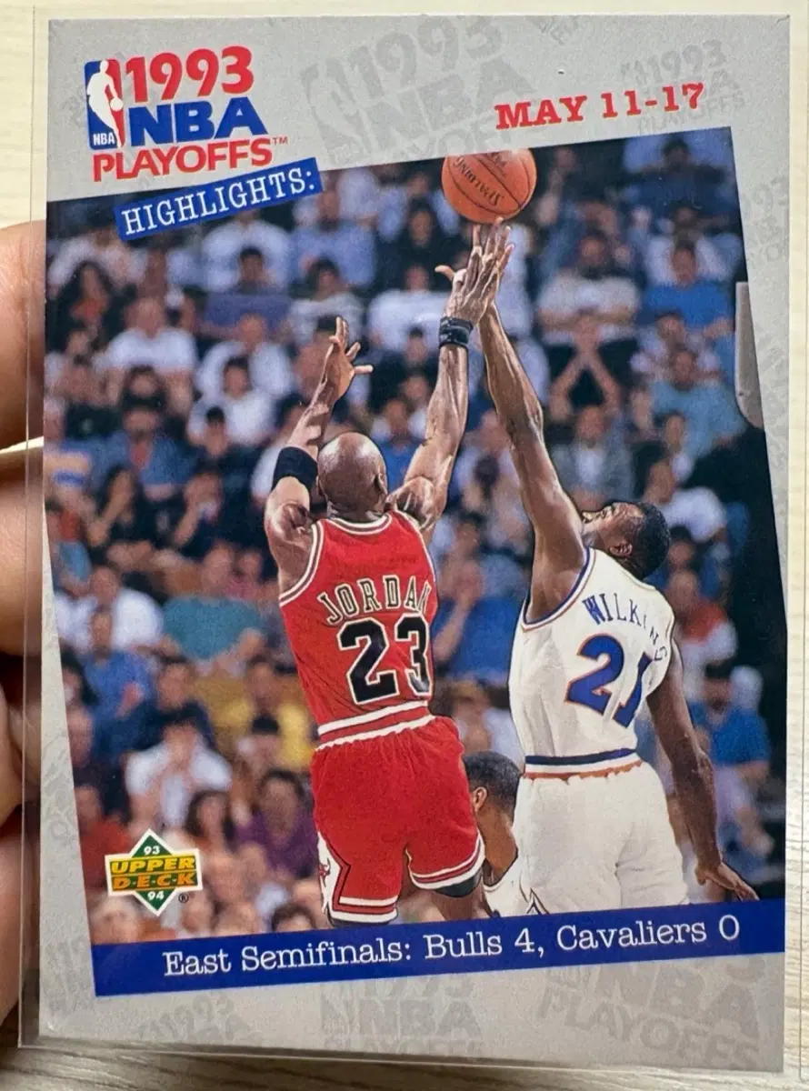마이클조던 카드 93 NBA 플레이오프