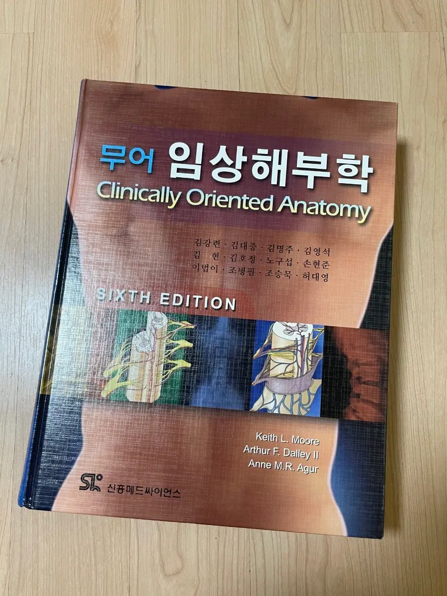 [의학서적/미사용]무어 임상해부학 6판