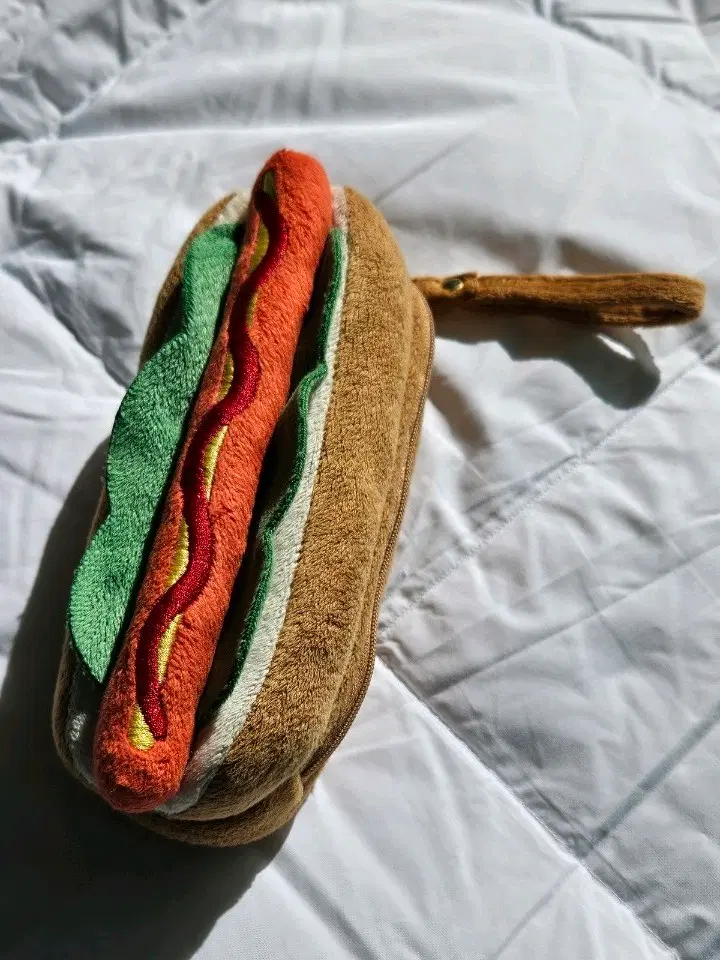 핫도그 필통 파우치