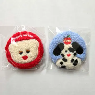 mojojojo 복슬복슬 캔 참 2개 세트
