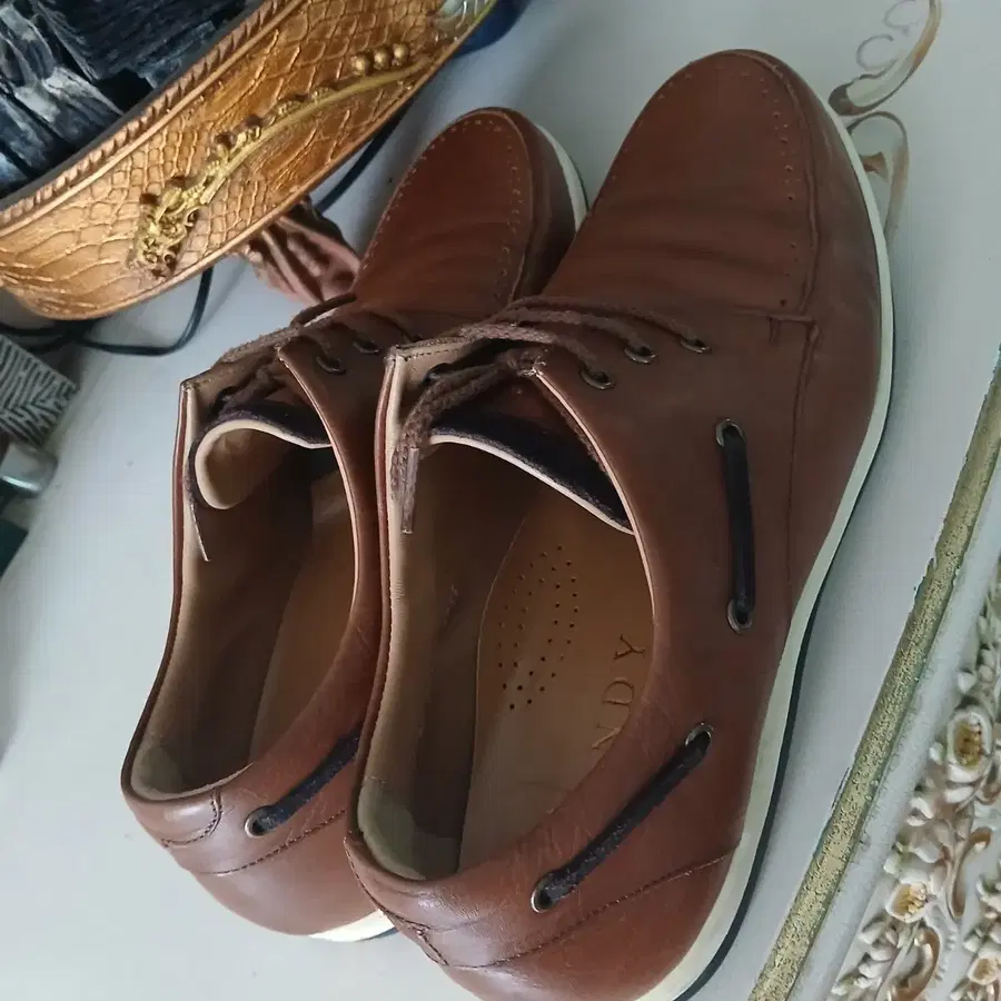 탠디 남성 가죽 로퍼 275