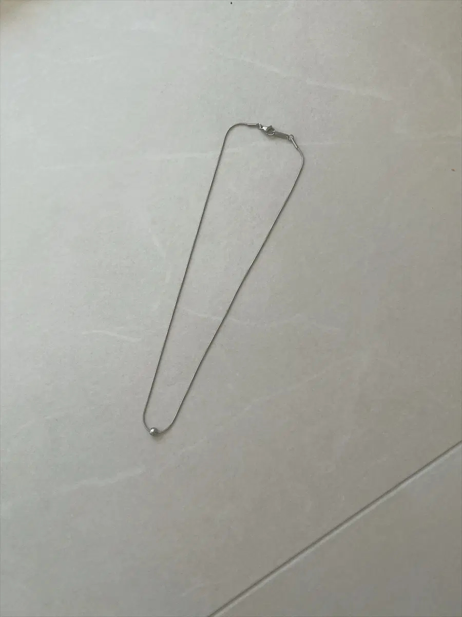 실버 목걸이 펜던트