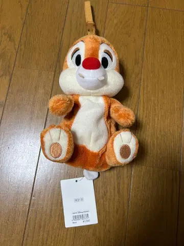디즈니 데일 봉제 인형 파우치 약 20cm 택 포함 새상품