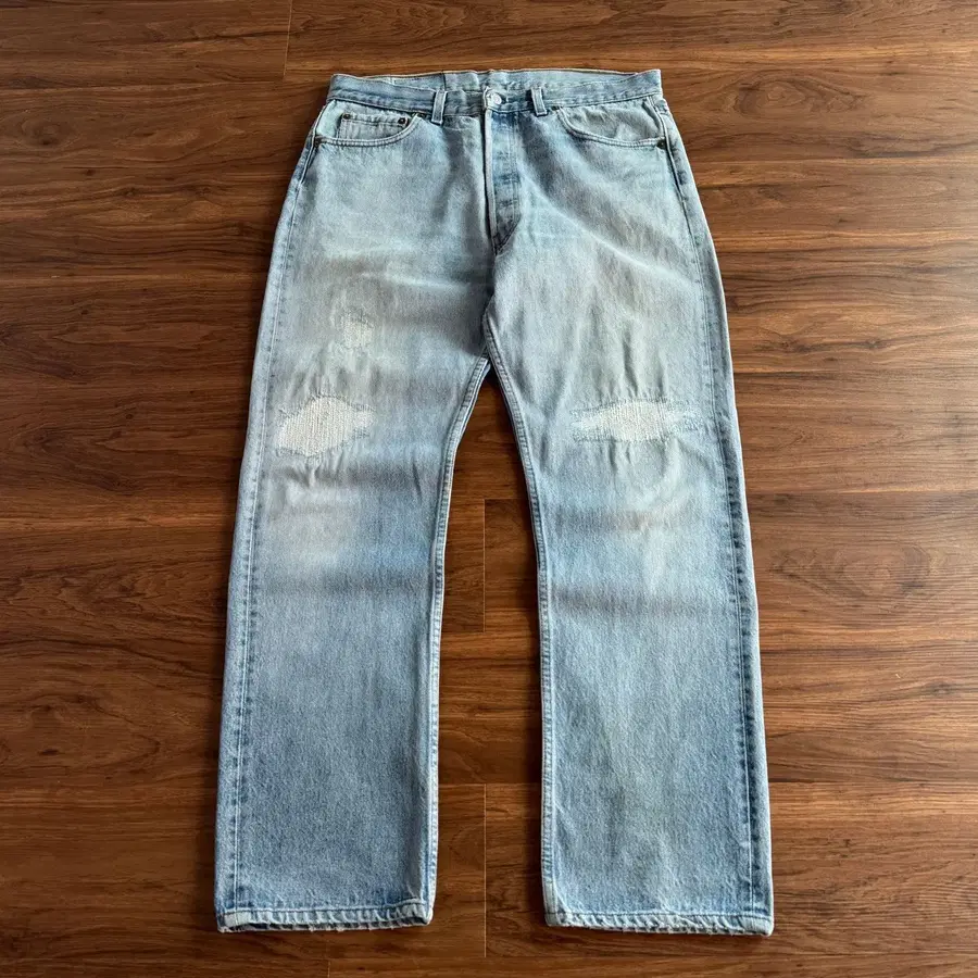 [36]90's 리바이스 Made in USA 501 데님 팬츠