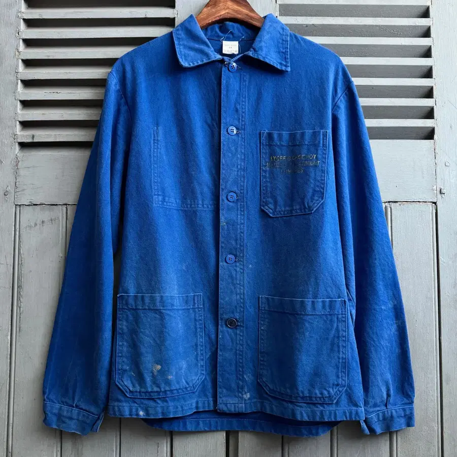 [M]Made in France 빈티지 페이딩 프렌치 워크자켓