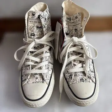 CONVERSE ALL STAR 하이컷 스니커즈 스누피 패턴