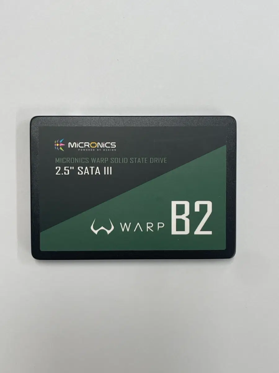 마이크로닉스 WARP B2 SSD 2.5인치 SATA3(8시간 사용,보증o)