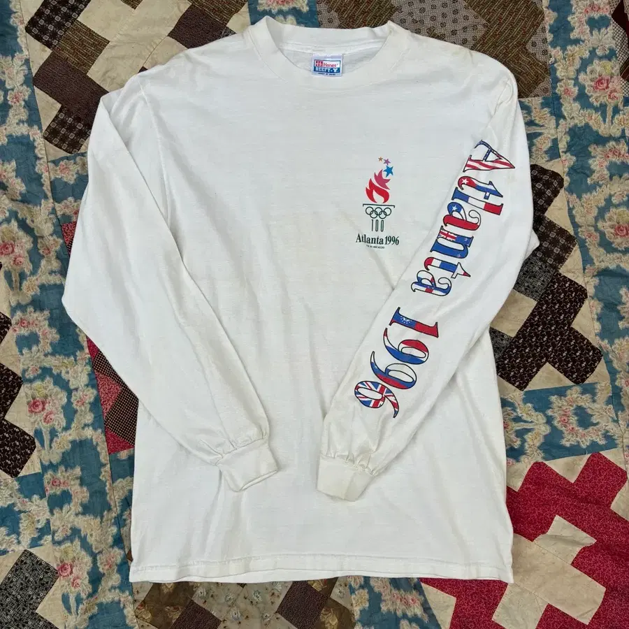 90s Atlanta 1996 Olympic Games long sleeve T-Shirt