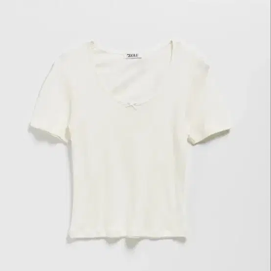 그로브 유넥 펀칭 반팔 티셔츠 새상품