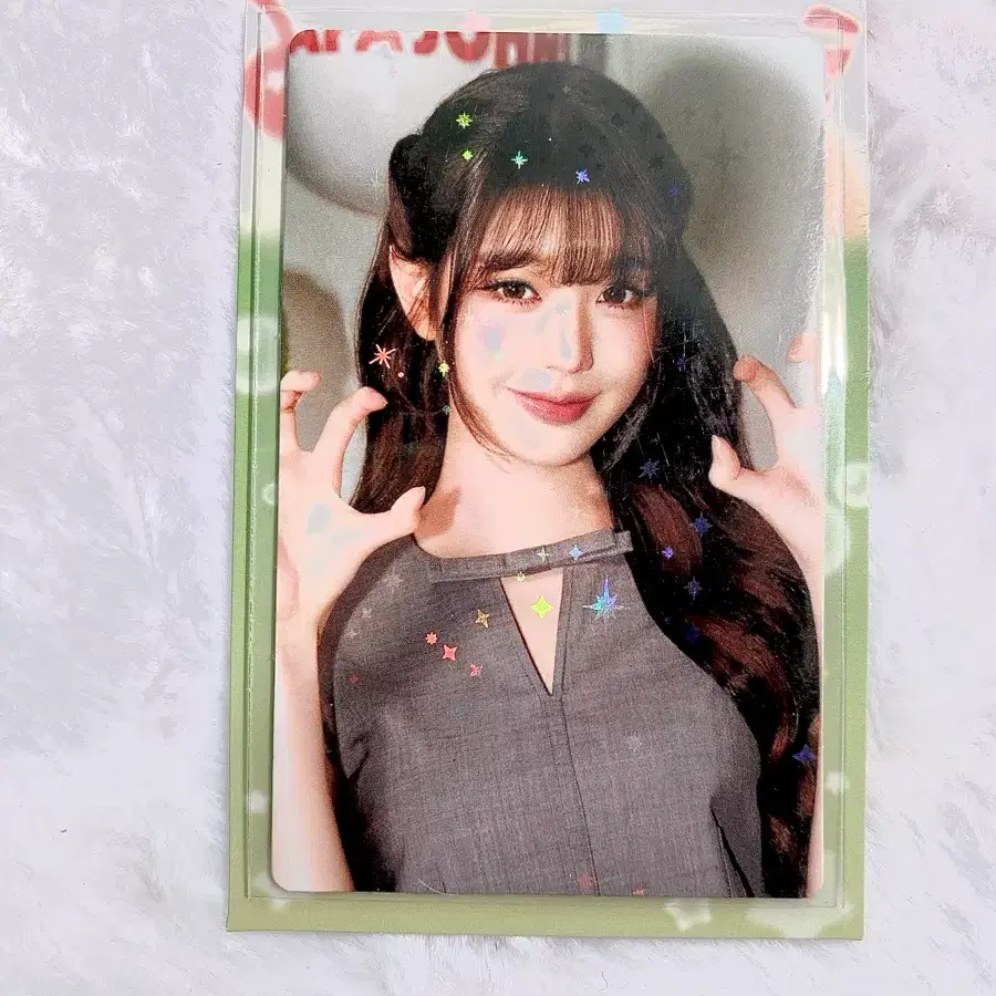 아이브원영 파파존스 포토카드
