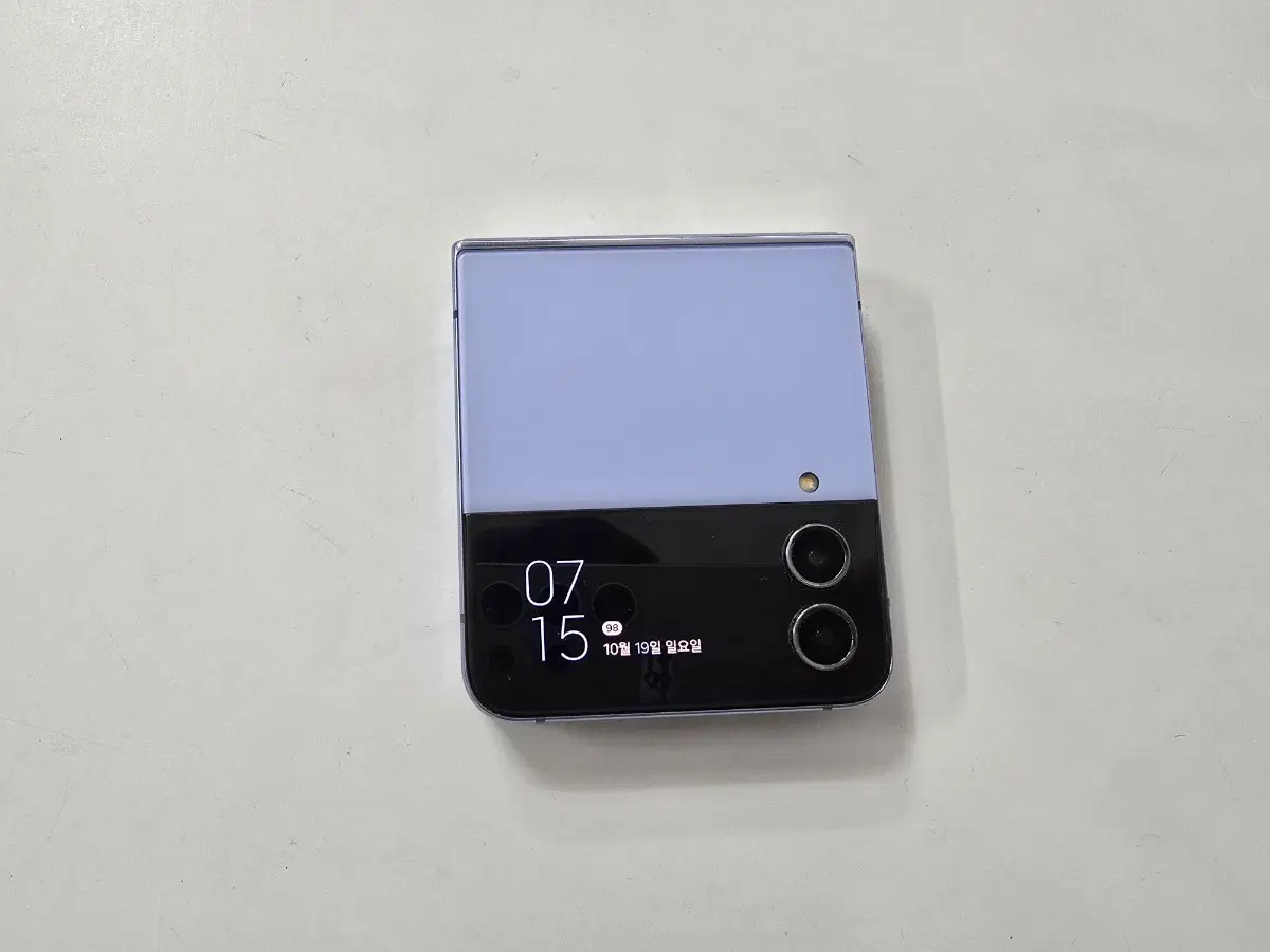 z플립4 블루 256G lgu A급