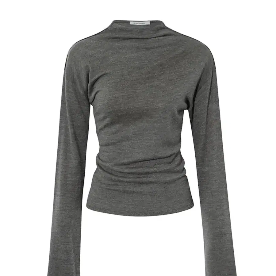 le17septembre Wool Blend Draped Knit Top 르917