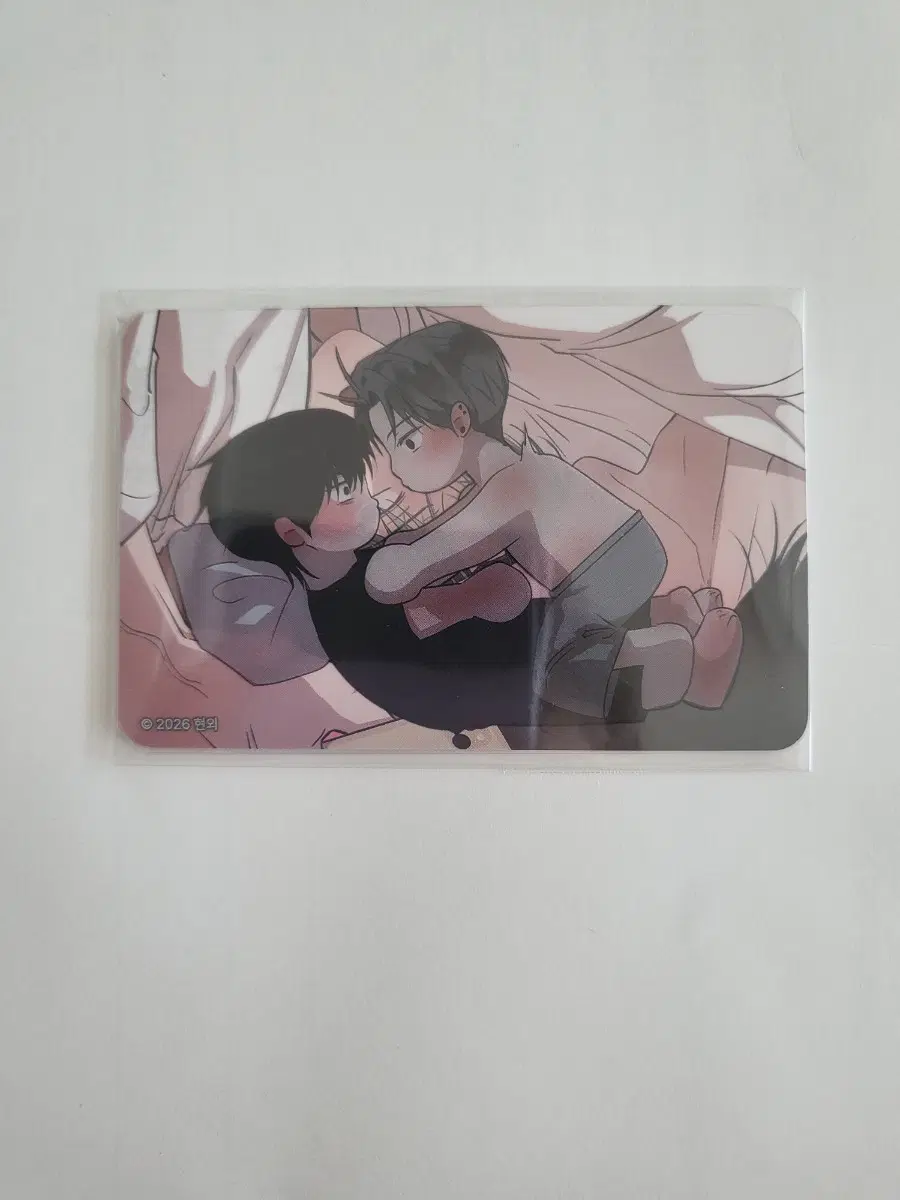 언슬립 UNSLEEP 포토카드(투명+일발) 2장세트