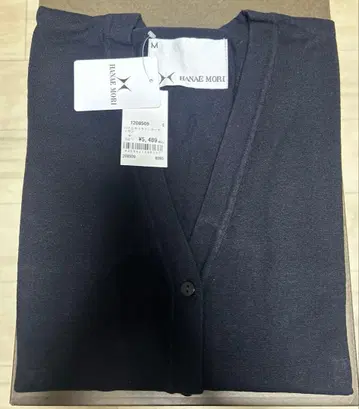 미사용 새상품 하나에모리 간호사 라인 가디건 M