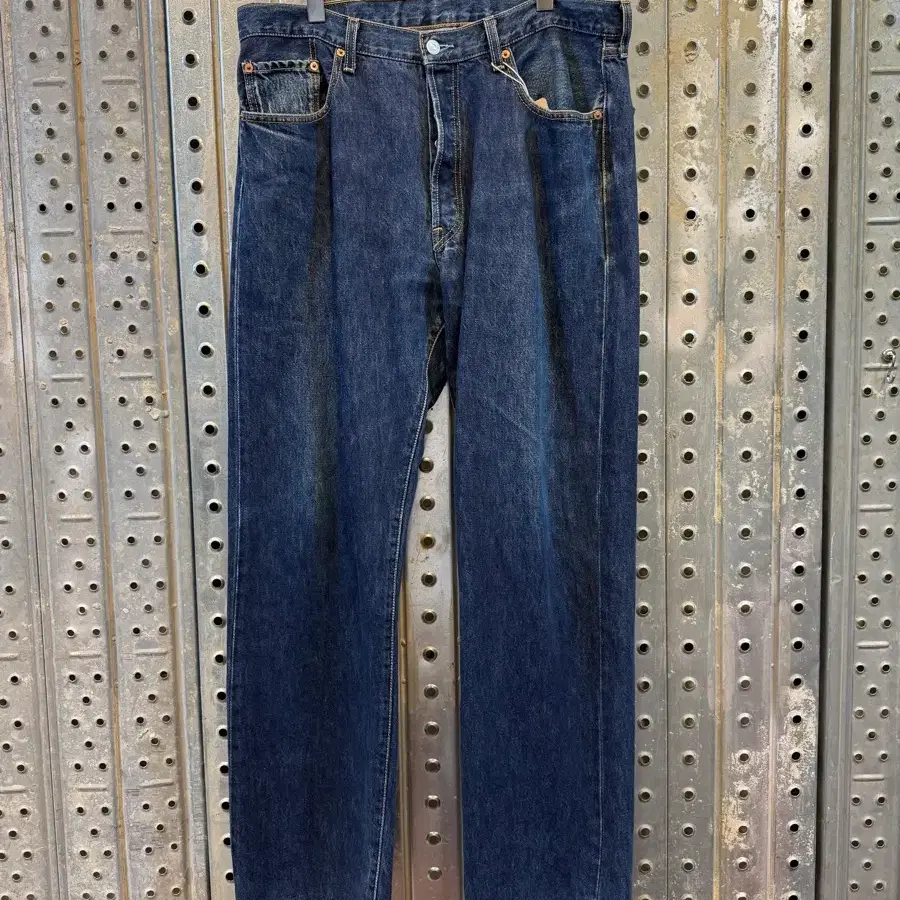 00s Made in Korea 리바이스 501 진청 데님 팬츠 W38 L34