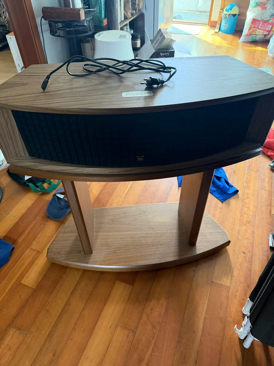 JBL L75ms 올인원 스피커 월넛 스탠드 포함