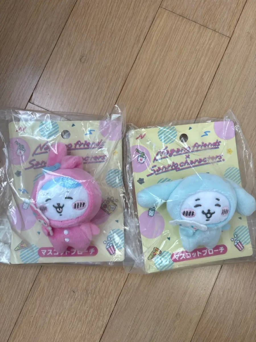치이카와 산리오 콜라보 뱃지