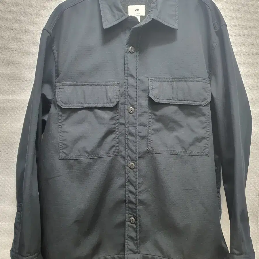 [H&M] 릴랙스드핏 립스탑 워크 자켓 (M)