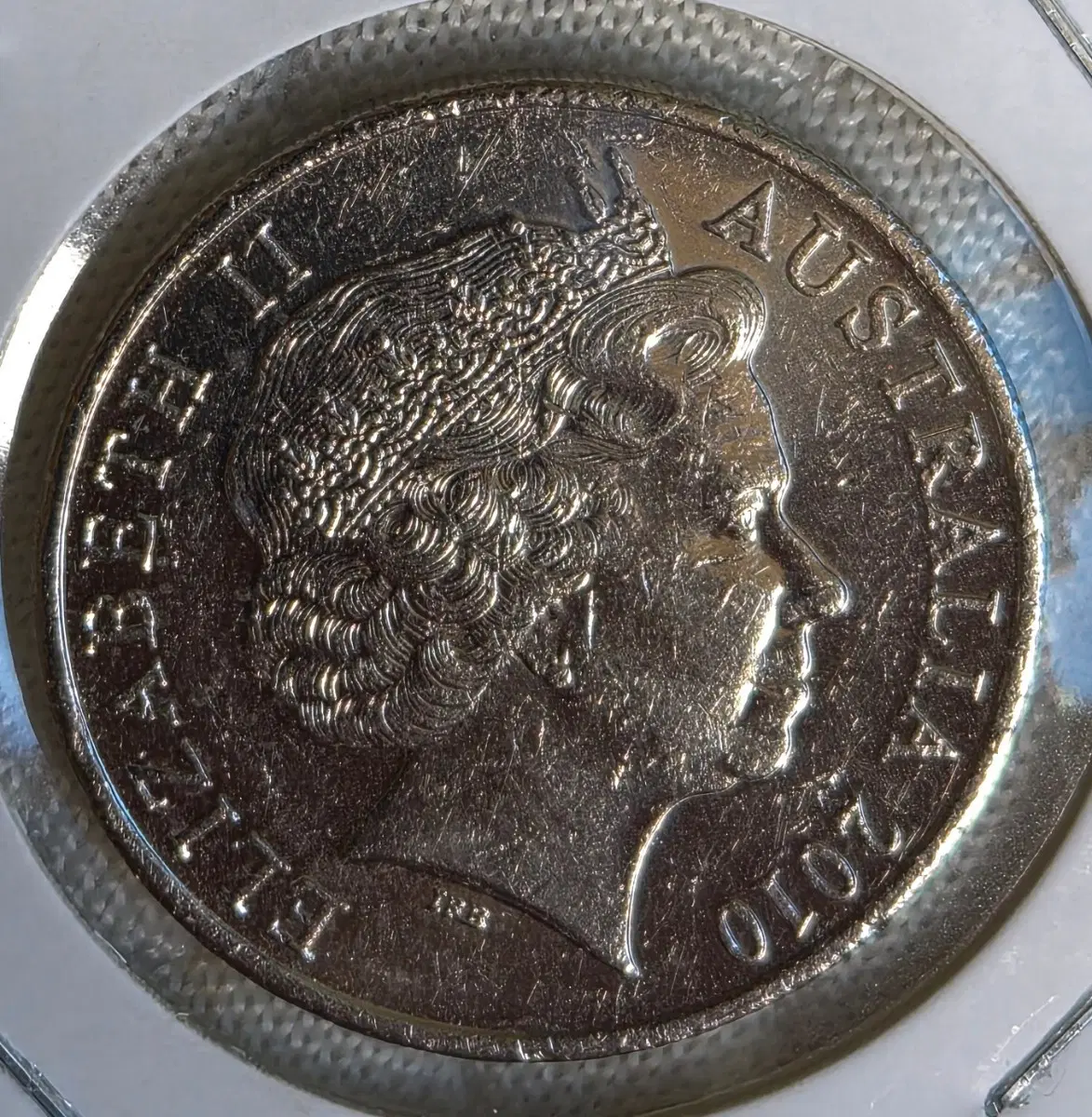 호주 엘리자베스 2세 2010년 동전(10.20CENT)