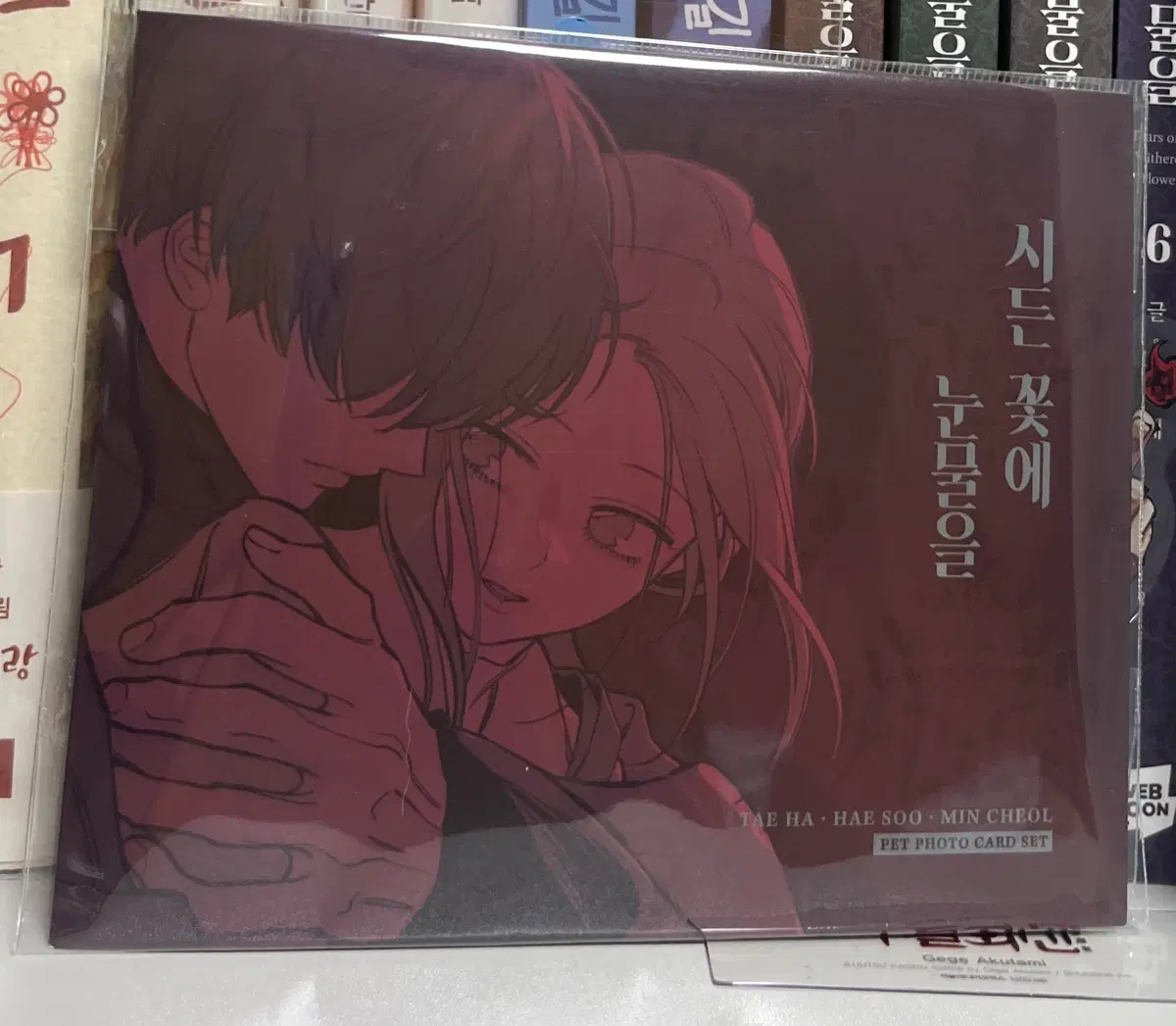 시든꽃에눈물을 포토카드세트