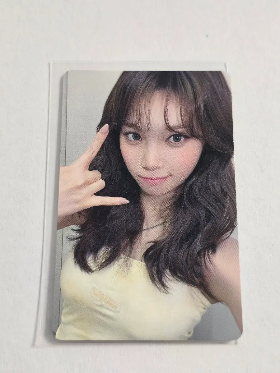 르세라핌 pureflow 투어- 미야기 -UMS(유니바) 특전 포카 채원 김채원