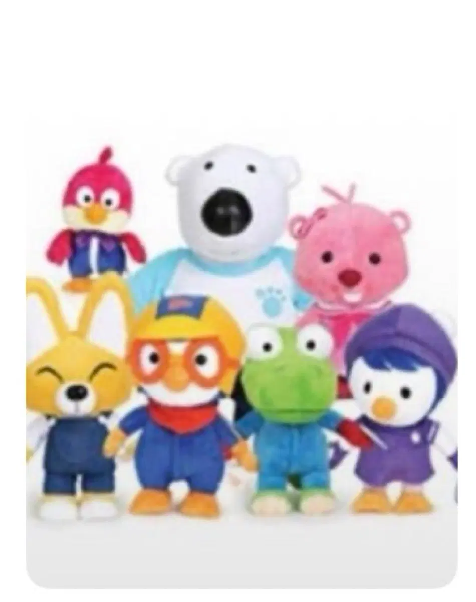 뽀로로 친구들 인형 세트구합니다