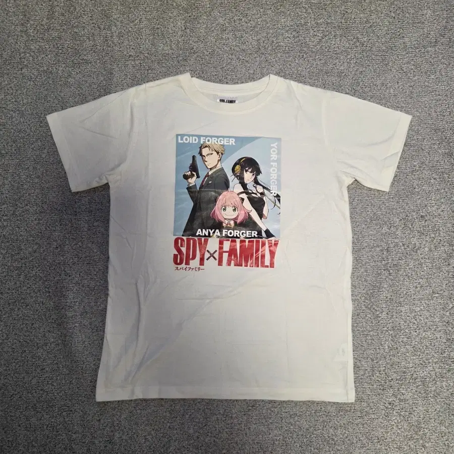 SpyxFamily 스파이 패밀리 반팔 티셔츠 S