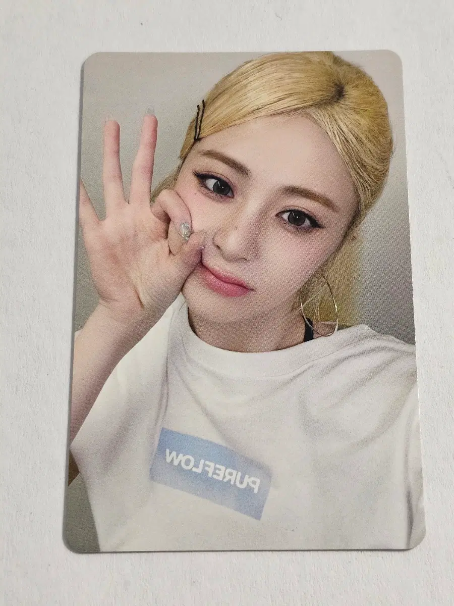 르세라핌 pureflow 일본 투어- 미야기 -UMS(유니바) 특전 포카 윤진 허윤진