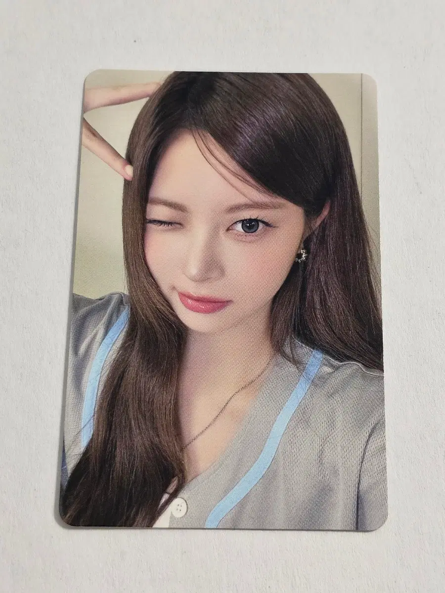 르세라핌 pureflow 일본 투어- 미야기 -UMS(유니바) 특전 포카 은채 홍은채