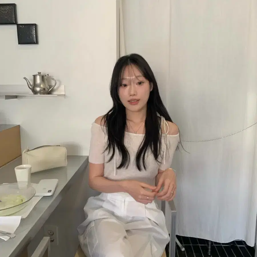 리에뜨 솔티 모헤어 니트 르아브르