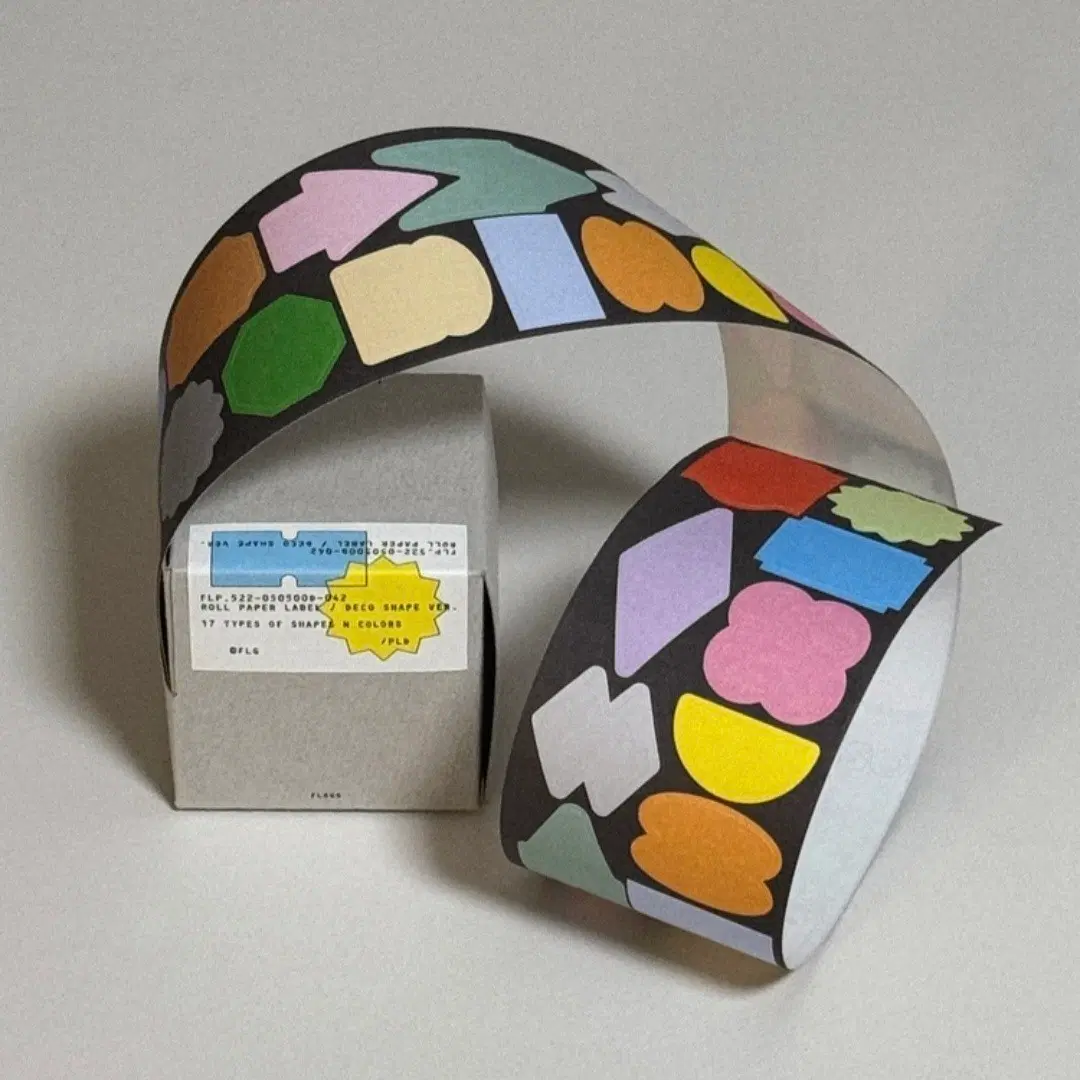 FLAGG 플래그 ROLL PAPER LABEL - DECO SHAPE VER.