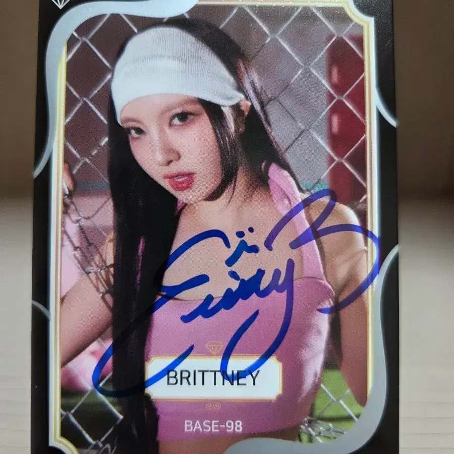 VVS 브리트니 BRITTNEY 직필 싸인카드