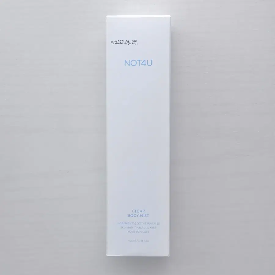 [포장박스 미개봉, 새 상품] 낫포유 바디미스트 200ml(대용량) 새 상품