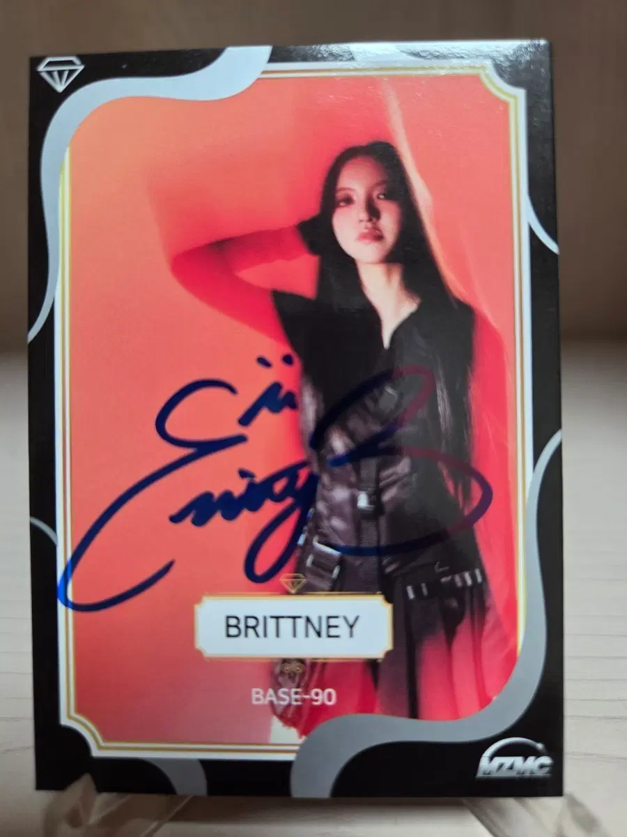 VVS 브리트니 BRITTNEY 직필 싸인카드