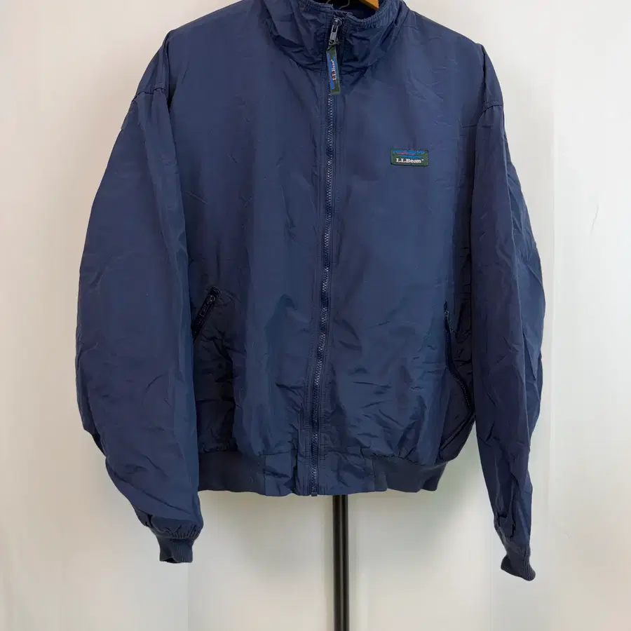[L.L.bean]80-90s USA 엘엘빈 쓰리 시즌 네이비 웜업 자켓 [XL]