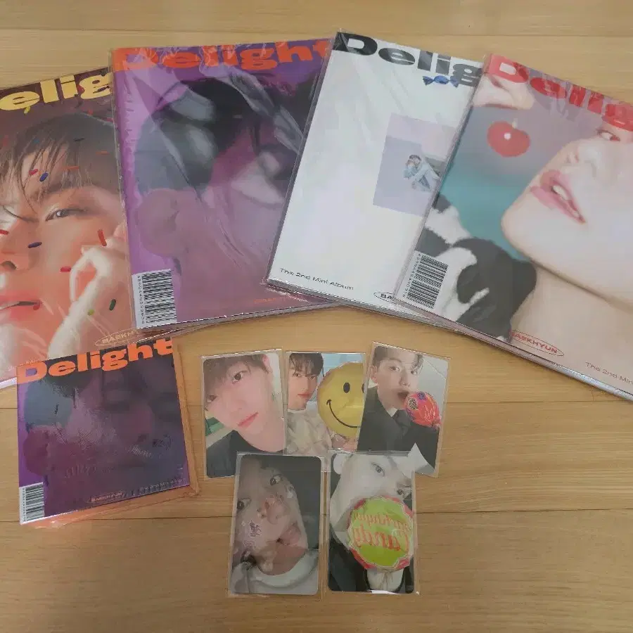 백현 2집 딜라이트 캔디 앨범(포카 포함) 일괄