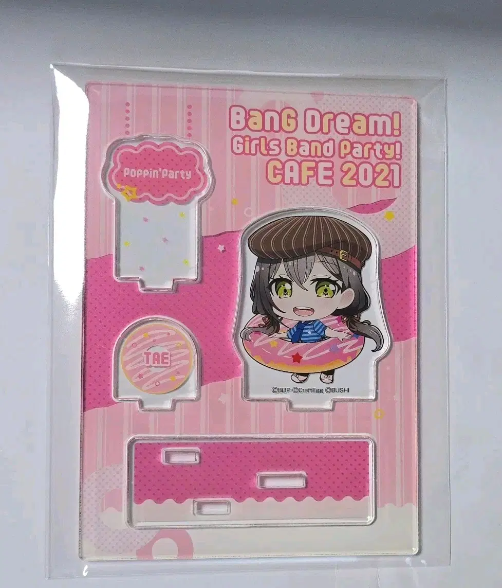 뱅드림 하나조노 타에 2021 뱅카페 아크릴 포피파