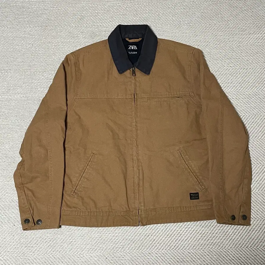 (L) ZARA 자라 워크 자켓 브라운