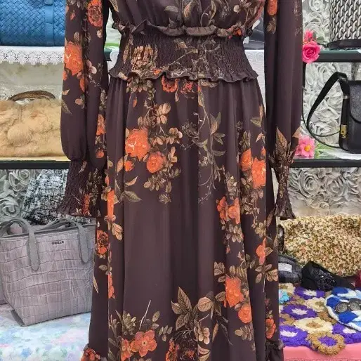 에이치엔엠 H&M 롱원피스(55~66)